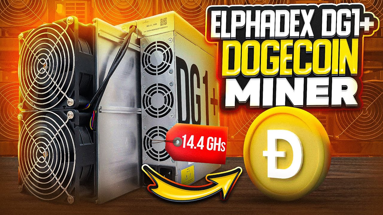 The BEST DOGECOIN Miner in the World, you Didn't Know About! ElphaPex DG1+ ASIC Miner