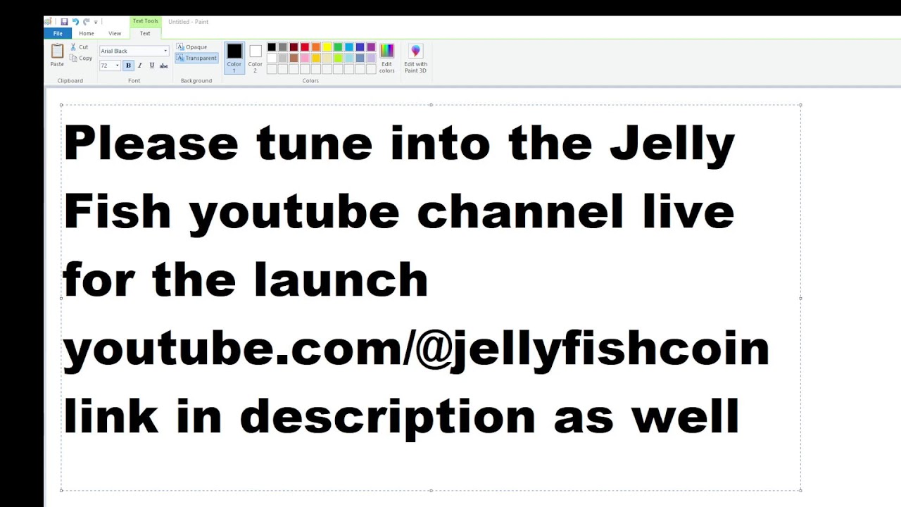 Launching Jelly Fish Coin Live