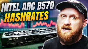 Intel Arc B570 Hashrates