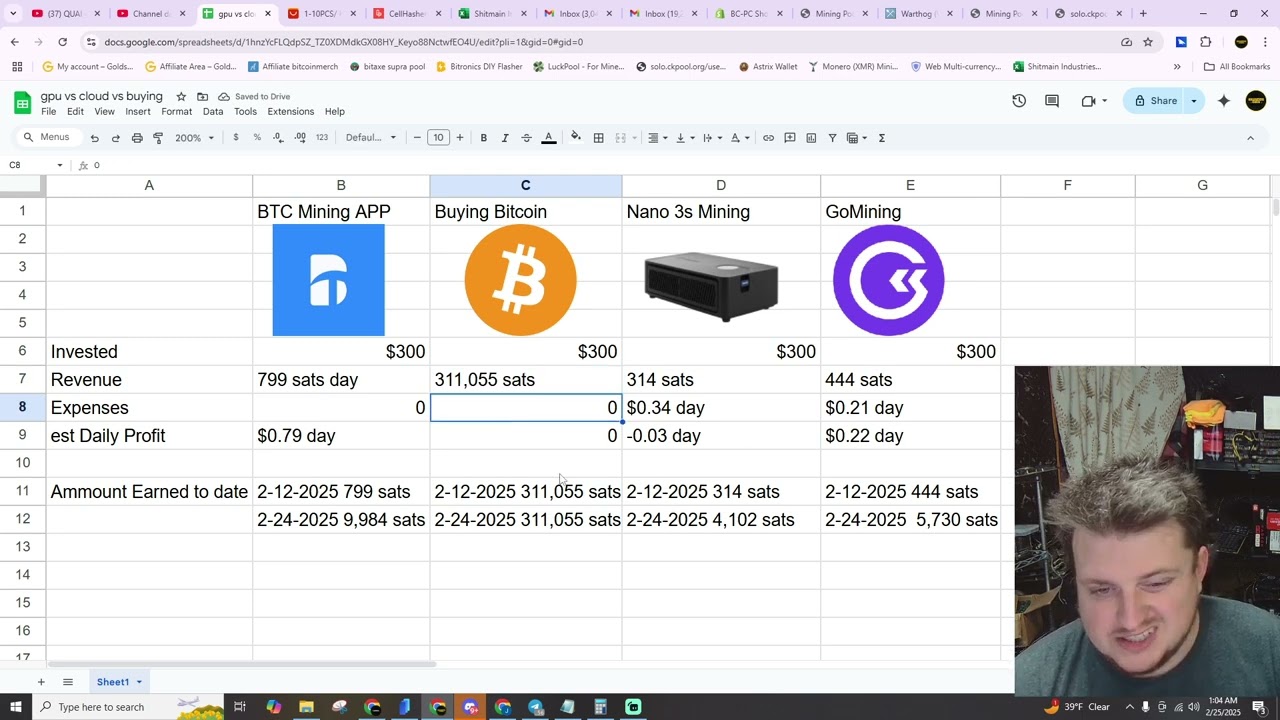 BTC Mining App vs Go Mining 2 week update