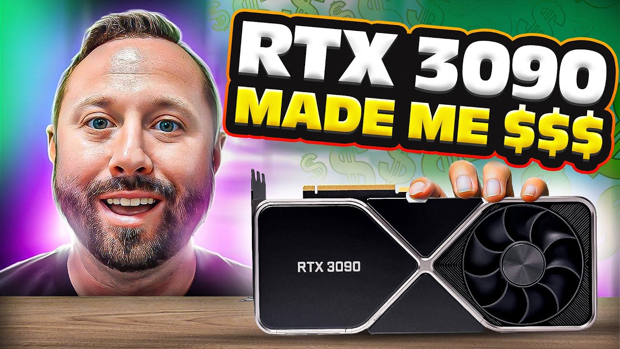 I Tried Making Money at Home Using My RTX 3090 PC