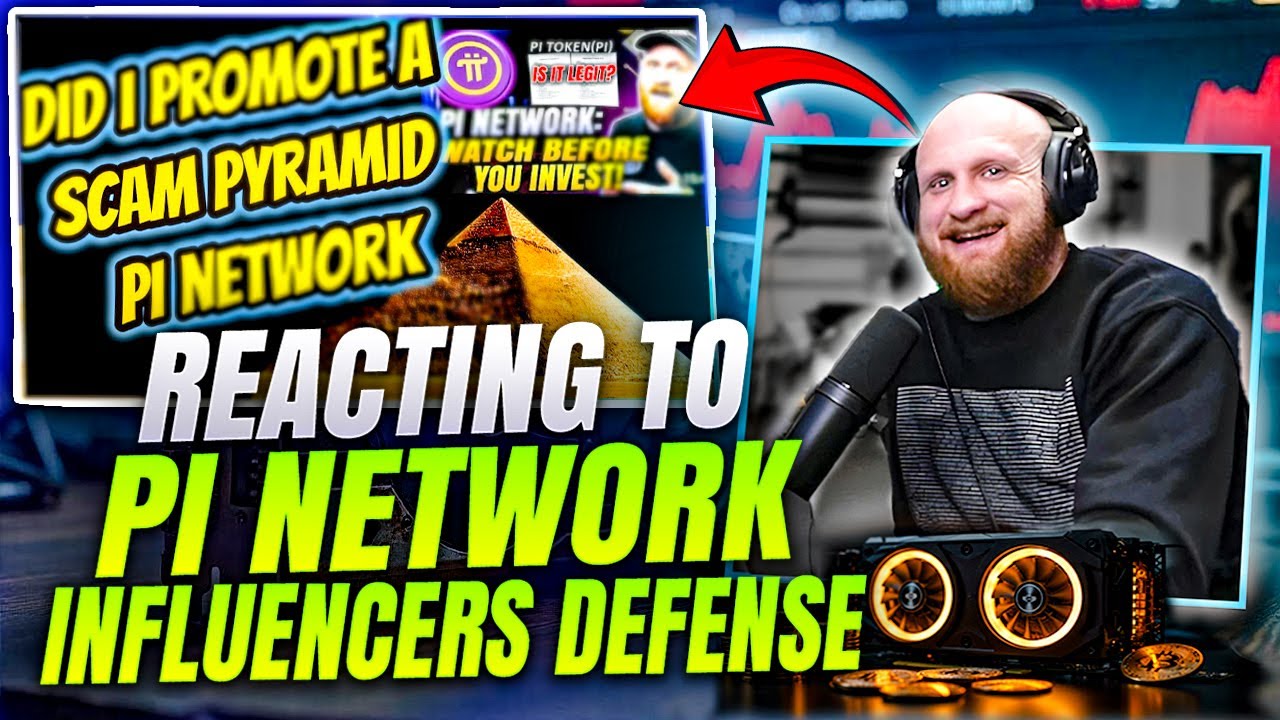 REACTING TO Brandon coin's PI Network Defense... WOW