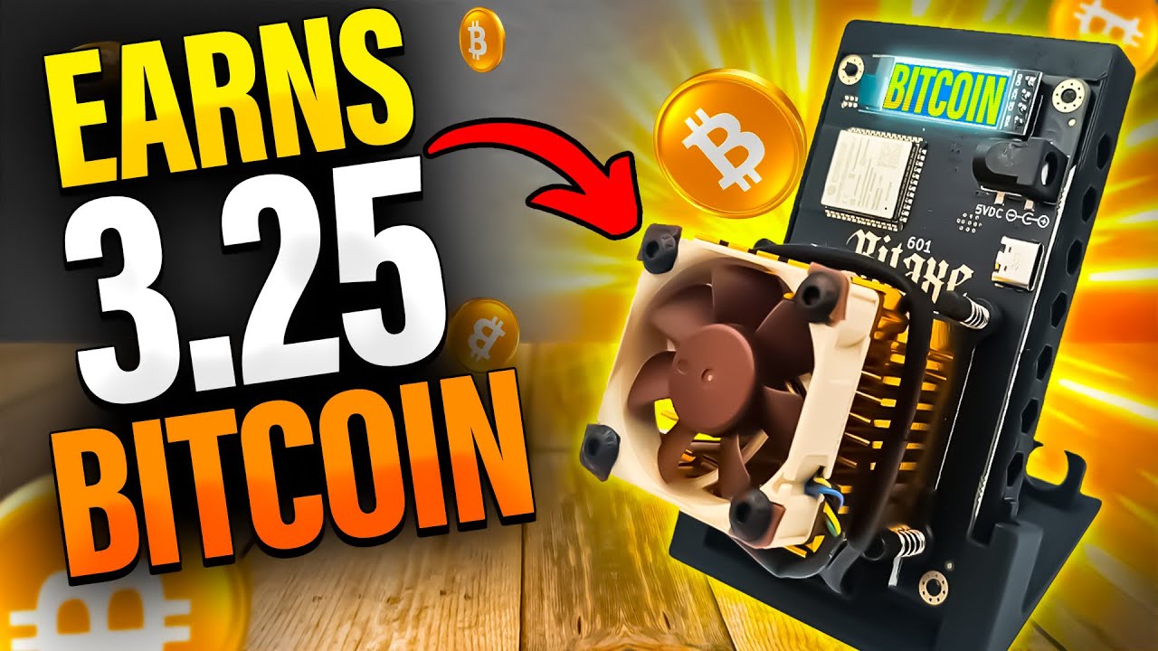 This Home Bitcoin Miner could Earn you 3.125 BTC!