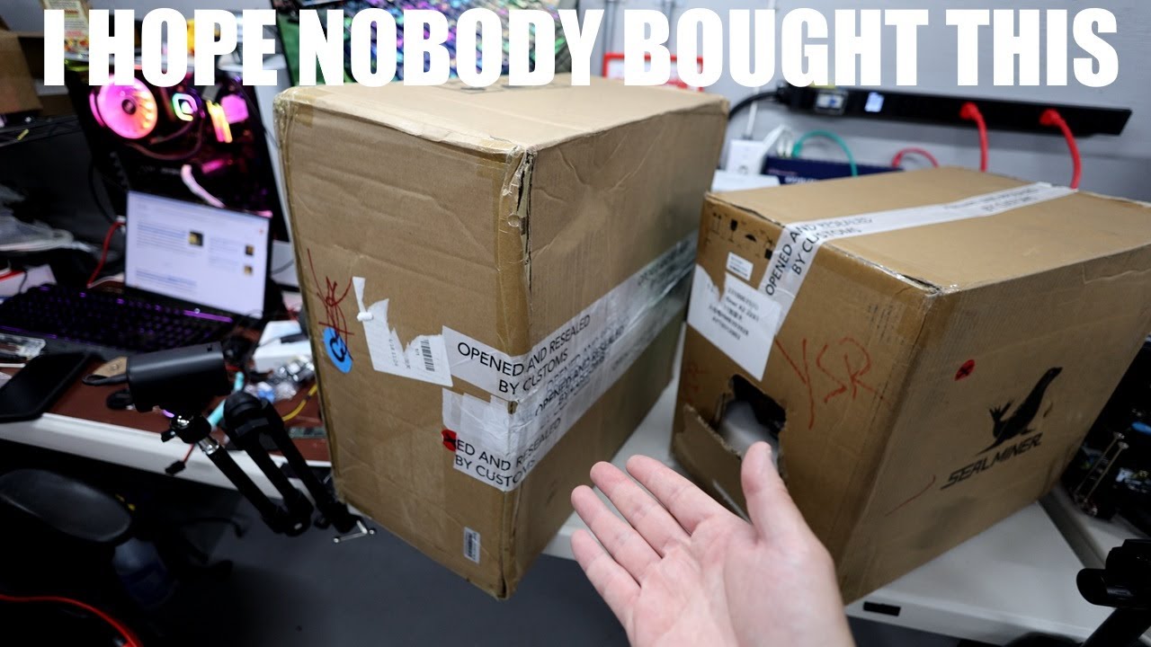 Unboxing a month OLD Aleo Miner...