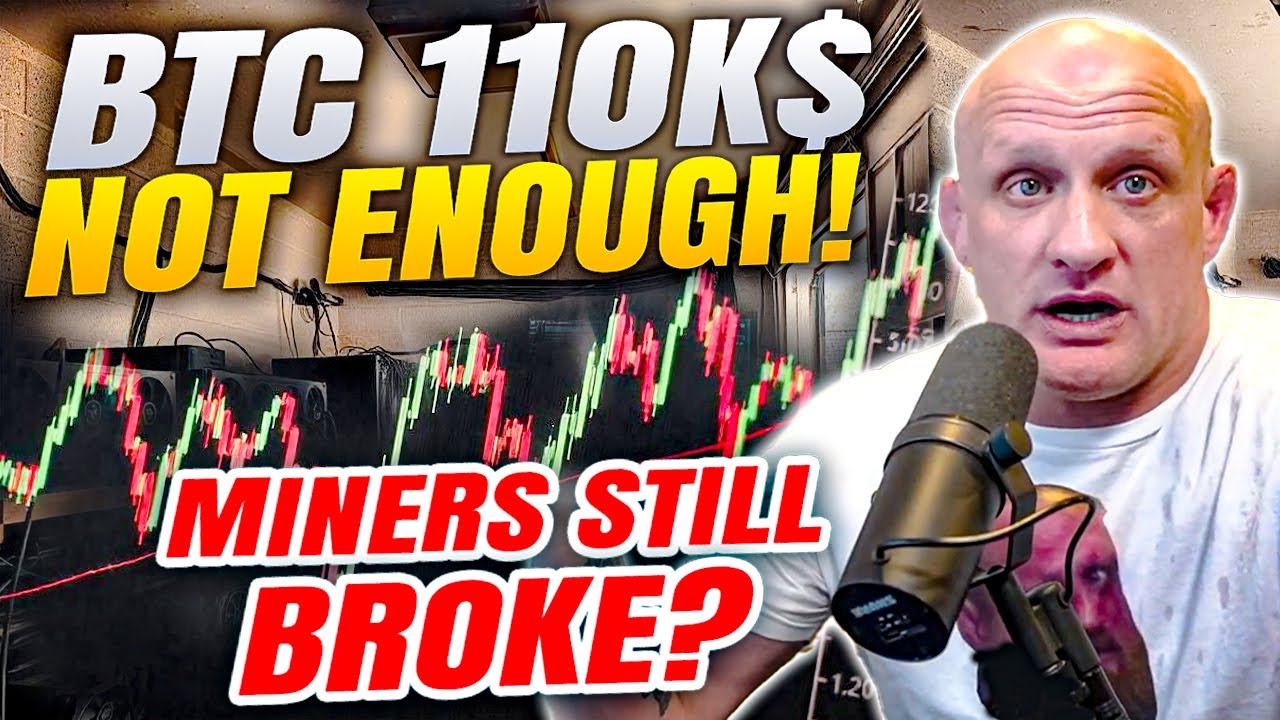 Why Bitcoin Miners Can’t Profit Even at $110K!