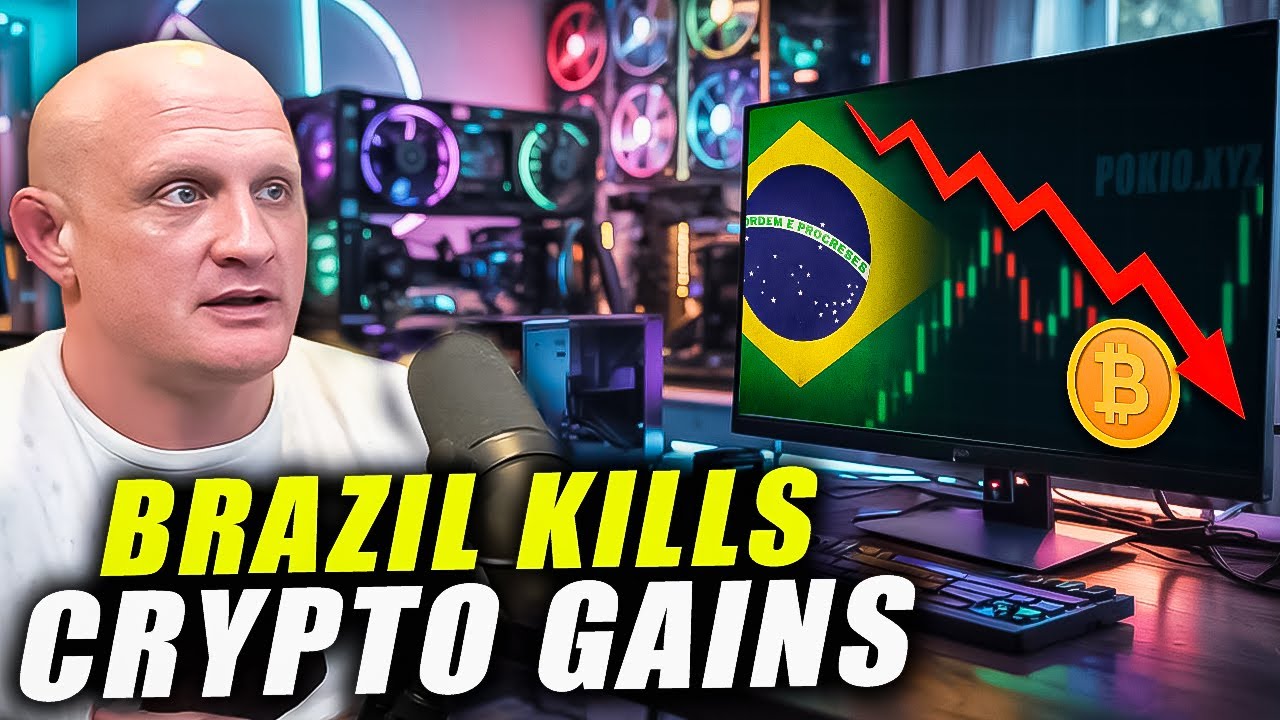 Brazil Kills Crypto Gains, 17.5% Flat Tax!