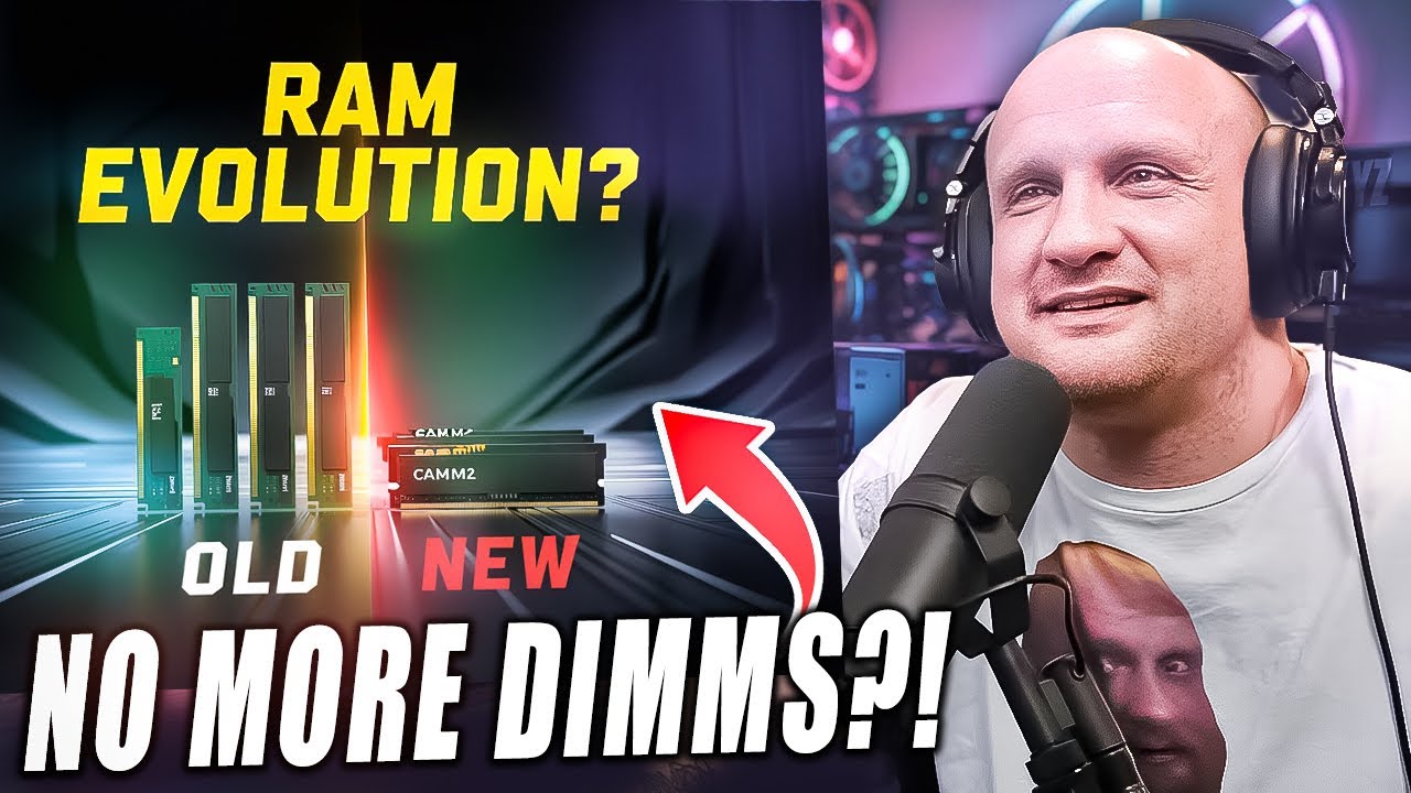 Goodbye DIMMs?! CAMM2 RAM Just Changed Everything
