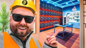 My EPIC Crypto Mining Shed Tour - Workday VLOG