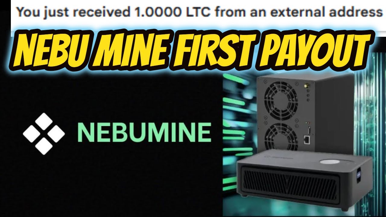Nebu Mine Cloud Mining Bitcoin First Payout