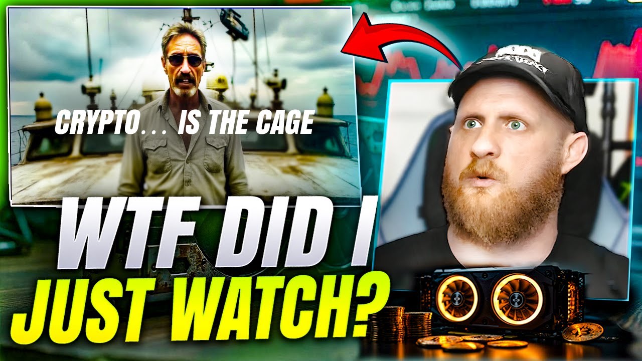 The Most DISTURBING AI Clip I’ve Seen. It’s John McAfee Talking.