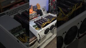 Deploying A New GPU Mining RIg #shorts #crypto #cryptomining