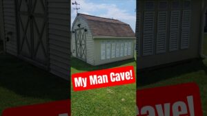 My Man Cave! #shorts #shed #mancave