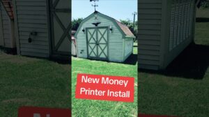 New Money Printer Install Day! #shorts #bitcoin #crypromining